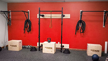 Titan Fitness Wall Mounted Pull Up Chin Up Bar Training Fitness Heavy Duty