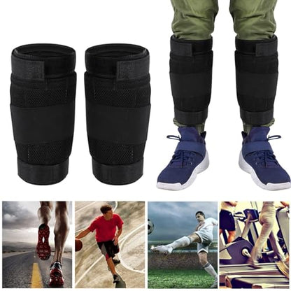 Adjustable Weighted Leg Weights, 1 Pair Weight Leg Bands Weighted Ankle Leg Bands Loading Weighted Leg Strap for Fitness, Walking, Jogging, Exercise, Gym (Only Leg Bands)