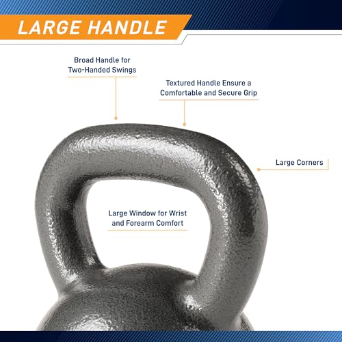 Marcy Hammertone Kettle Bells - 10 to 55 lbs. HKB Workout Weights - style: 55 lb