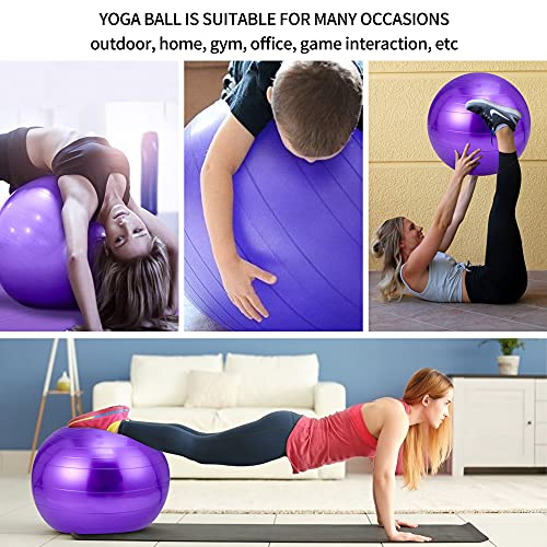 Yoga Mat Set for Beginners,Yoga Mat with Carrying Strap,Yoga Blocks 2 Pack with Yoga Strap,Yoga Ball,Ankle Puller,11-Piece Yoga Kits and Sets for Beginners,Yoga Starter Kit for Women Men
