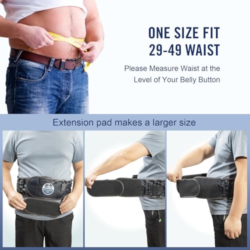 HONGJING Electric Pump Decompression Belt for Lower Back Pain Relief