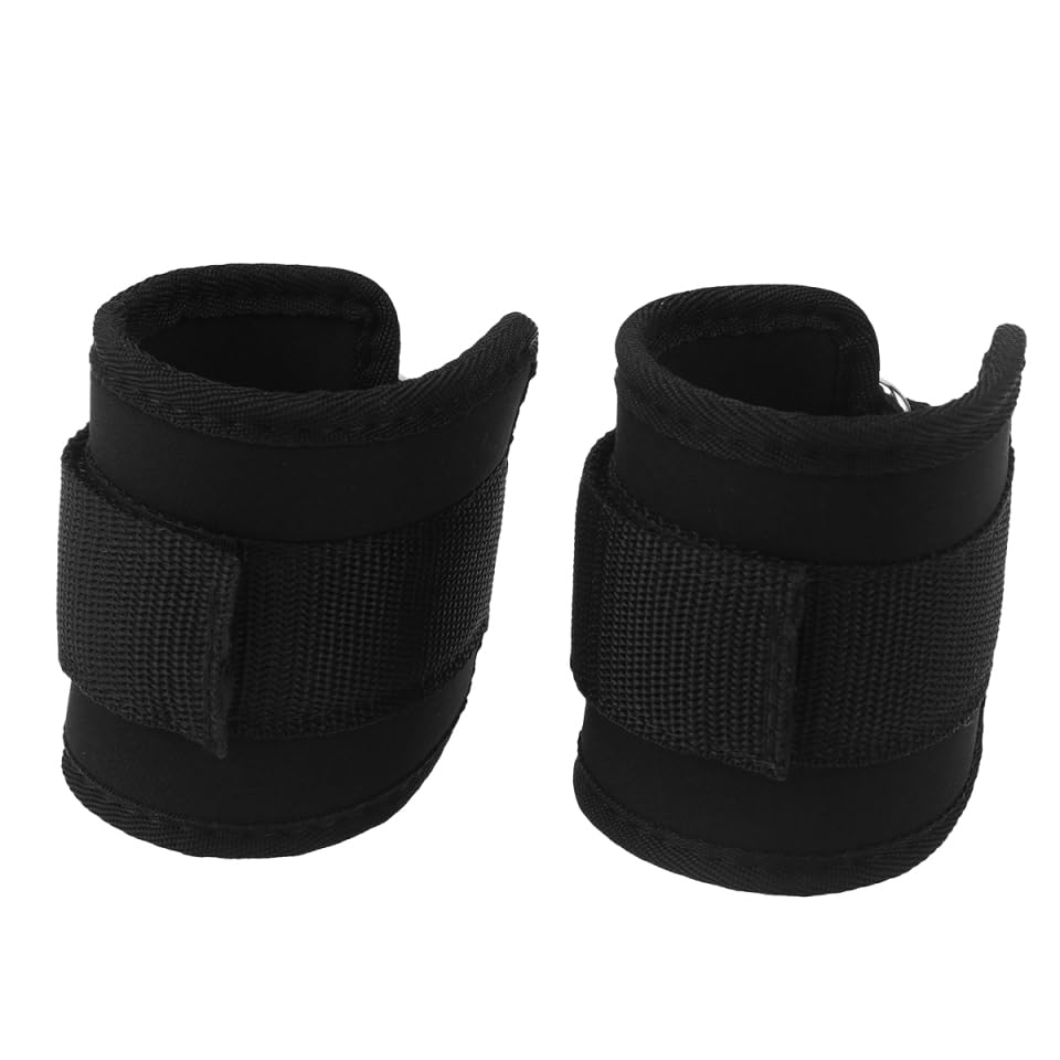 BESPORTBLE Adjustable Ankle Weights Pair 2Pcs with Neoprene Straps and Hook & Loop Buckle for Aquatic Exercise Water Aerobics and Dryland Strength Training