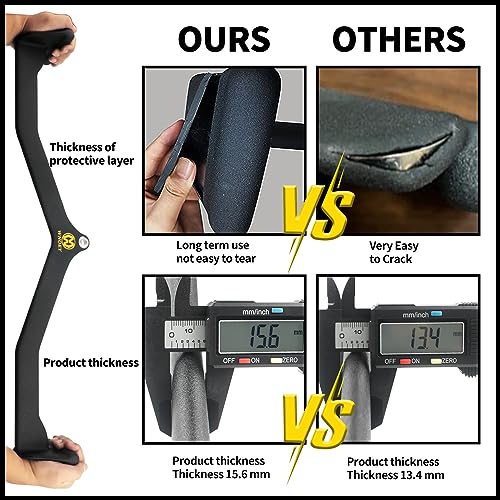 LAT Pulldown Attachment,Back Tricep Bar Strength Training,Handle Grips LAT Pull Down Bar Press Down Exercises,Cable Machine Accessories, Cable Back Attachments for Home Gym - style: Style 005