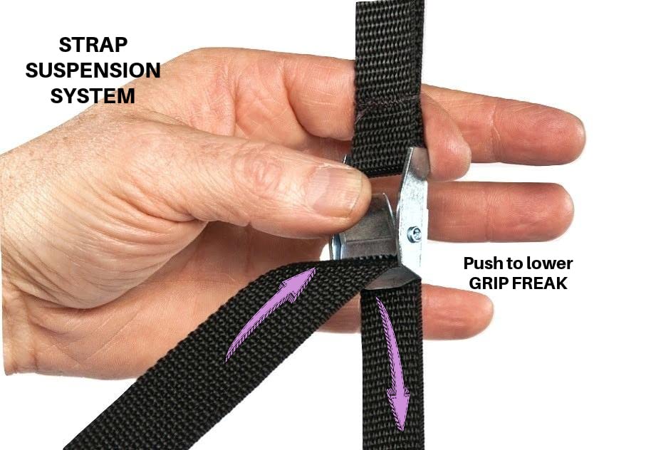 Hang Anywhere Adjustable Strap System