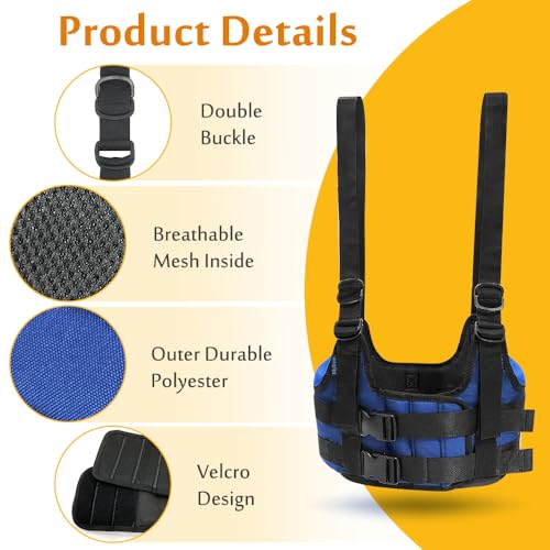 Back Stretcher, Lumbar Traction Device, Spine Decompression Belt for Pain Relief, Spinal Back Stretcher Belt, Thoracic Spinal Decompression Harness, Portable Stretching Device (Medium)