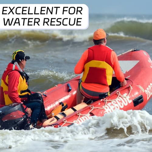 72.83 x 17.72 x 2.5 Inch Spine Board Stretcher with Backboard Straps, Backboard Immobilization Portable Spine Stretcher Plastics Lightweight Base Board (Yellow) - color: Yellow