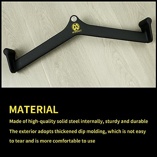 LAT Pulldown Attachment,Back Tricep Bar Strength Training,Handle Grips LAT Pull Down Bar Press Down Exercises,Cable Machine Accessories, Cable Back Attachments for Home Gym - style: Style 004
