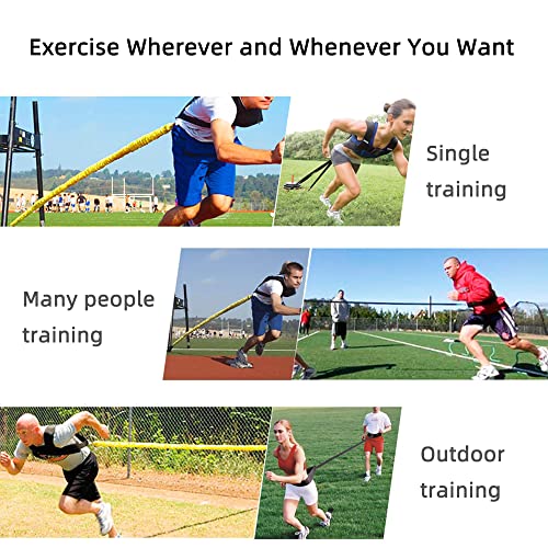 Resistance Explosive Training Rope Force Improve Power, Agility, Strength Track and Field Football Basketball Volleyball Multi-Directional Physical Equipment