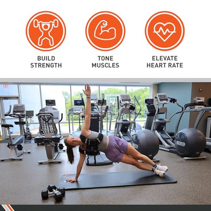 Body Sport Weighted Vest - 5lb/10lb/15lb/20lb/25lb/30lb - Fitness Vest with Refelctive Strips for Strength Training, Running, Walking, and Endurance Workouts - size: 15 lbs