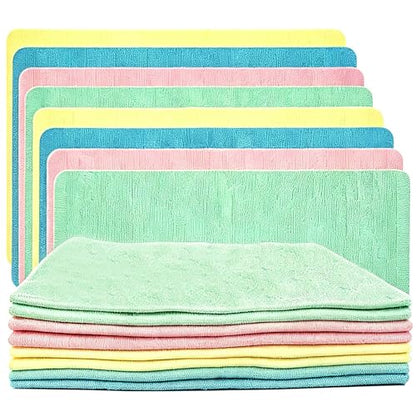 Quick Dry Towels & Washcloths 8 Pack,12 X 16 in | Absorbent,Wring out Easily