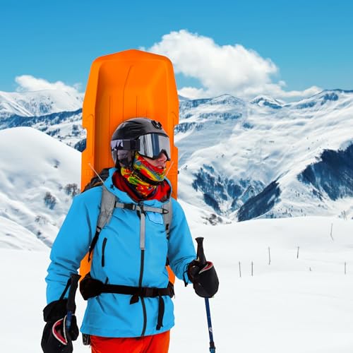 ERA Expedition Pro Utility Sled – Heavy Duty Sled for Hauling Equipment, Orange