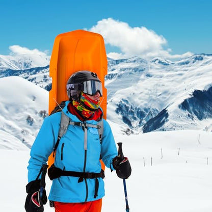 ERA Expedition Pro Utility Sled – Heavy Duty Sled for Hauling Equipment, Orange
