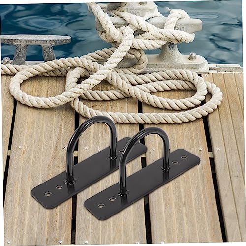 GLEAVI 2pcs Rope Anchor and Gymnastics Rope Mounting Kit for Use Ceiling Mount Anchors for Suspension Trainers Yoga Swings and Resistance Bands