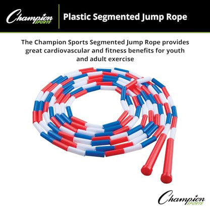 Champion Sports Plastic Segmented Jump Rope