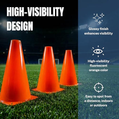 GSi 7" Marker Cones – Sports Training & Field Practice Cones