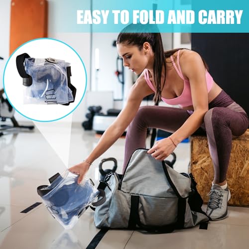 Water Weights Aqua Bag Ball Shape, Workout Sandbag Alternative Strength Training Sand Bag Portable Stability Fitness Equipment Ultimate Core and Balance Training for Home Gym