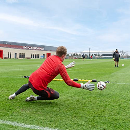 FORZA Single Line Goalkeeper Ball Deflector – Premium Soccer Training Tool for Enhanced Reaction Time & Ball Control - style: Without Weights