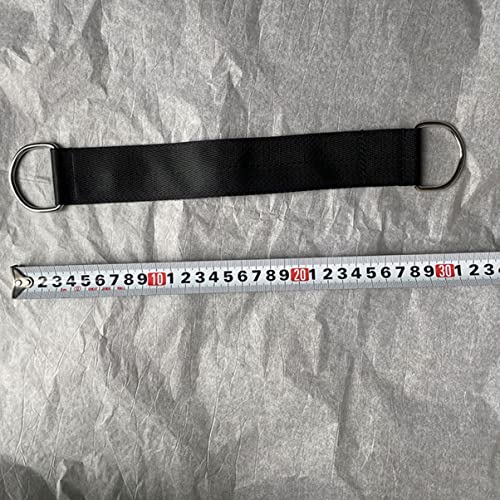DECHOUS 3pcs Fitness Hanging Straps for Pull-Up Assist Heavy-Duty Gymnastic Ring Belt Adjustable Exercise Suspension Kit for Strength Training and Home Workouts