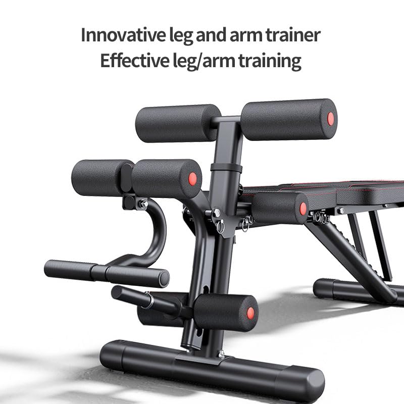 Multi-Functional Roman Chair & Hyperextension Bench – Adjustable Back Extension, Abdominal Workout, Core Strengthener, Home Gym Equipment for Full-Body Training – Foldable & Compact Design