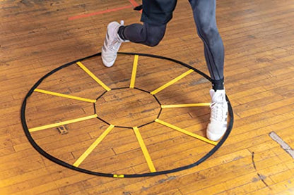 Webby Agility Trainer – Circle Speed and Agility Ladder for High Intensity Reactive Footwork Drills and Skills – A Circular Piece of Reaction Training Equipment That Changes The Way You Move - style: Mini