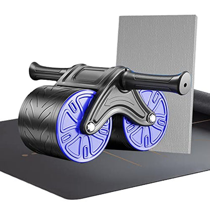 Ab Wheel Roller, Abdominal Exercise Roller - Automatic Rebound Core Strength Roller for Beginners,Fitness Machine, Abdominal Exercise Equipment for Women and Men Core Strength Training