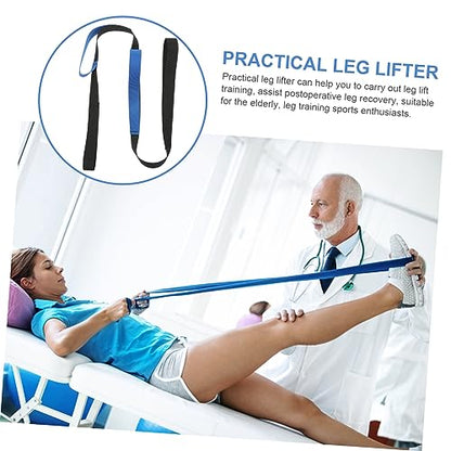 Versatile Leg Lifter Strap for Elderly Heavy Duty Leg Assist Training Tool for Improved Flexibility and Mobility Rigid Design for Stretching and Exercise