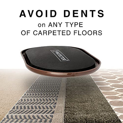 X-Protector Furniture Sliders for Carpet - 4 PCS 6" x 3 1/2" - The Best Heavy-Duty Moving Pads - Sliders for Furniture. Move Your Furniture Easily with Reusable Furniture Moving Sliders for Carpets!