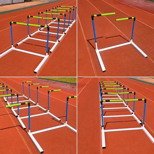 Adjustable Hurdles, Speed and Agility Training Equipment, Disconnecting Track Hurdles, Universal Soft Sponge Poles, Safe and Non-injurious, for Soccer, Basketball, Football(1 pc) - color: 1 Pc