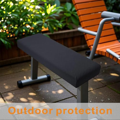 Weight Bench Cover, Workout Bench Cover, Gym Bench Cover, Protection for Adjustable Flat Weight Exercise Fitness Bench, Sit-up Board - Dustproof, Anti-Slip & Machine Washable.(Cover only)