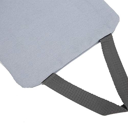 Thin Arm Yoga Sandbag, Workout Freeweight Training Bag for Leg Slimming and Fitness, Adjustable Fill Weight Sandbag with Leakproof Inner Liner and Carry Handles for Home - color: Gray
