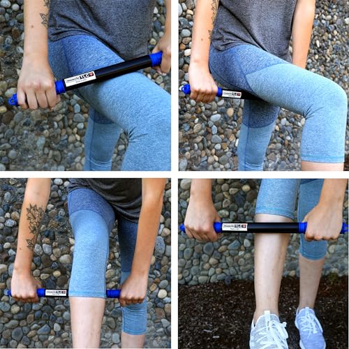 Muscle Roller Massage Stick. Made in USA. Great for Shoulder, Back and Legs Muscle Recovery, Help Relieve Muscle Tightness and Cramps, Relieve Muscle Pain