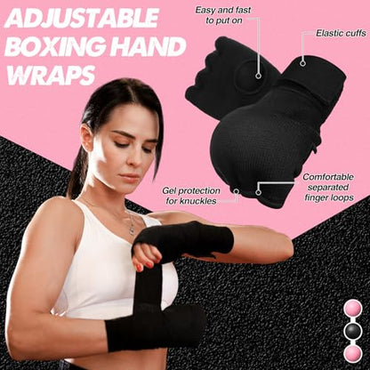 Boxing Reflex Balls Set 3 Different Balls Adjustable Headband Boxing Gloves Gift Men Teen for Punching Speed Hand Eye Coordination Training Boxing Equipment