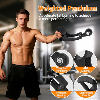Ropeless Battle Ropes for Home Gym, Heavy Duty Weighted Cordless Battle Rope, Portable Battle Rope for HIIT Workout for Men and Women
