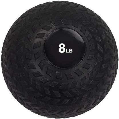 Body Sport Slam Ball with Tread Surface, Versatile, Workout Training, Strength Building, Improve Muscle Mass - size: 8.0 Pounds