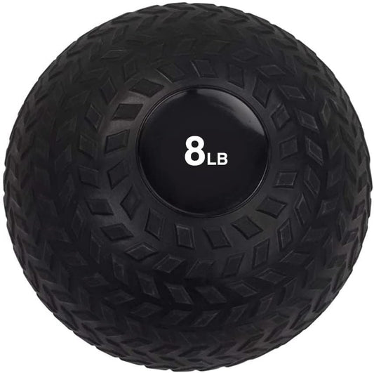 Body Sport Slam Ball with Tread Surface, Versatile, Workout Training, Strength Building, Improve Muscle Mass - size: 8.0 Pounds