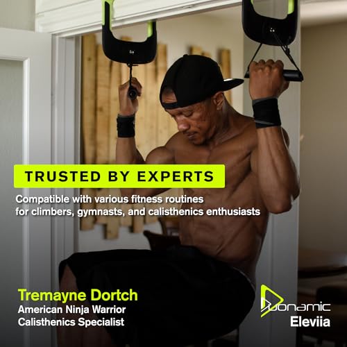 Eleviia: Portable Doorway Pull-Up Bar – Lightweight, Travel-Ready, 250 lb Capacity