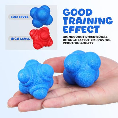 6pcs Reaction Training Agility Coordination for Sports Practice Hand-Eye Coordination Fun for All Ages Lightweight Portable
