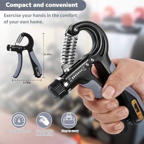 Adjustable - Weight Hand Grip Strengthener for Fitness Enthusiasts,desirable for Forearm Training