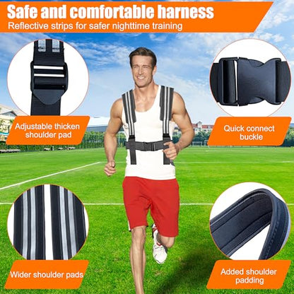 Weight Sled for Training - Heavy Duty Football Sled for Lineman, Sled Pull Workouts, Speed & Strength Training, Football Blocking Sled, Running Sled for Athletes, Outdoor & Indoor Use