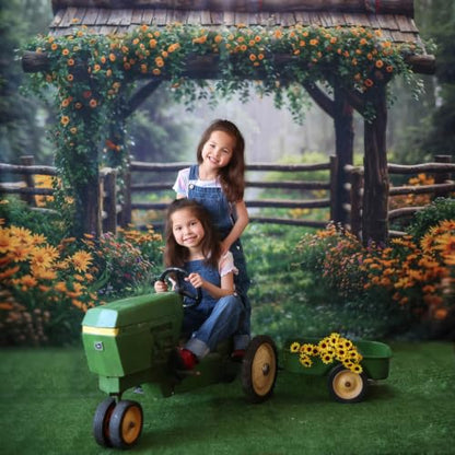Kate Green Grass Rubber Photography Floor Mat 8x5ft - color: Green Grass, size: 8x5ft