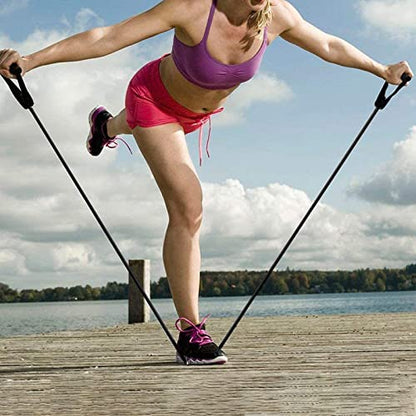 3PCS Resistance Bands with Handles Exercise Bands for Workout