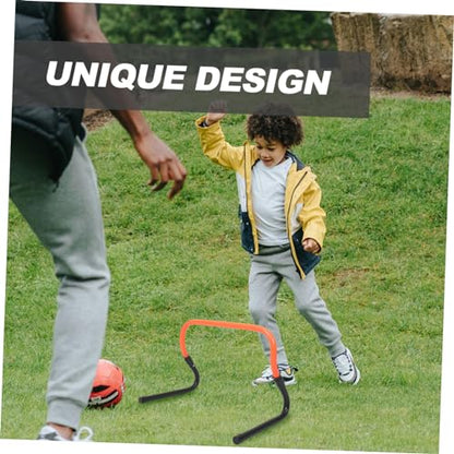 UPKOCH Wear-Resistant Agility Hurdle Plastic Training Equipment for Soccer Football Baseball and Track Convenient Folding Hurdle for Boys and Girls
