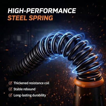 Portable Ropeless Battle Ropes, Heavy Duty Cordless Workout with Adjustable Weights, Cordless Fitness Men & Women Rope for Home Gym Strength Training & HIIT Low-Impact Equipment