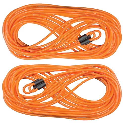 Champion Sports Double Dutch Speed Rope – Durable Vinyl Jump Rope for Fitness & Training, Multiple Lengths