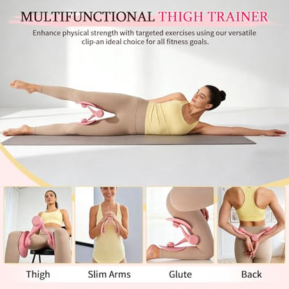 Pilates Kit for Women,17PCS Home Pilate Equipment Essentials, 12.6" Pilates Ring Ball Set with Resistance Bands, Ankle Weights, Sliders,Thigh Trainer, Yoga Strap,Socks Accessories for Home Workout