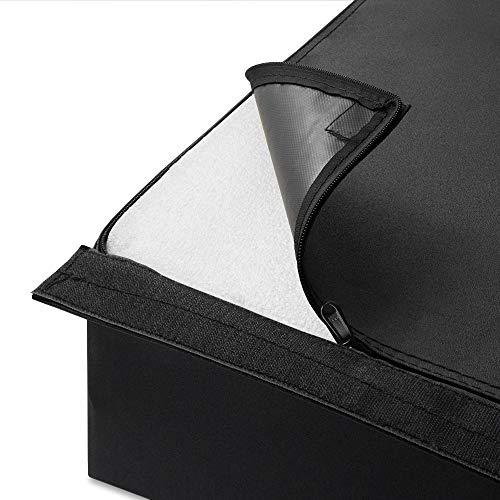 Philosophy Gym Soft Foam Plyo Box, Stackable Plyometric Jump Box for Home Gym, HIIT, Jumps, Step-Ups, Agility and Strength Training
