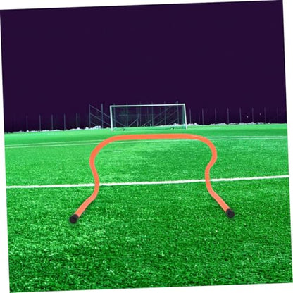 Abaodam 3pcs Agility Hurdles for Sports Training Lightweight Plastic Track Hurdles for Boys and Girls Athletes Speed and Coordination Skills for Football Soccer and Track Training