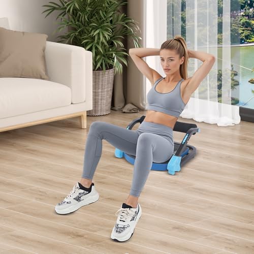 Ab Machine, Sit Up Exercise Equipment& Core Machine, 3-Speed Adjustable Ab Trainer Machines with 264 LBS Weight Capacity, ab Workout Resistance Machines