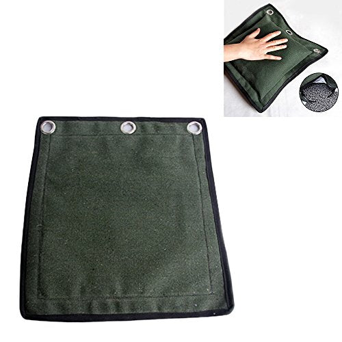 KIKIGOAL Wing Chun Kung Fu Wall Bag Kick Boxing Striking Canvas Punch Bag Sand Bag - color: no leather