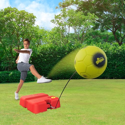 Swingball Reflex Soccer Football Training Aid, Outdoor Activities, Garden Games, Football Practice, Football Game, Swingball Football, Suitable for Boys and Girls Aged 6 Years+